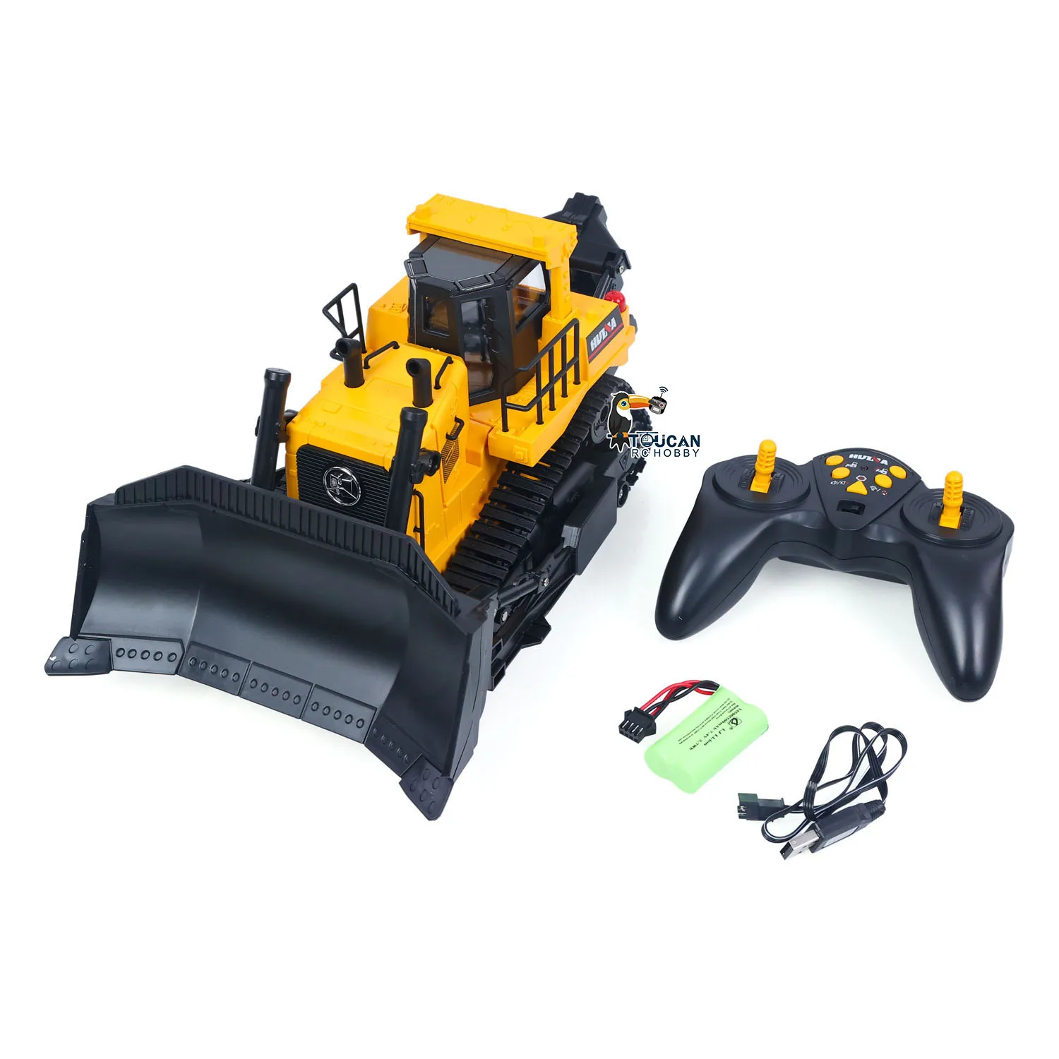bulldozer-rc-huina-1554-1-16-electrico-con-control-remoto-rtr-ripper-metalico-efecto-de-luz-bateria-incluida-modelo-terminado-regalos