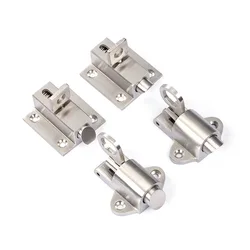 201 Stainless Steel Self-closing Automatic Latch/Bolt Balcony Door Window Intermediate Spring Bolt Door Hardware