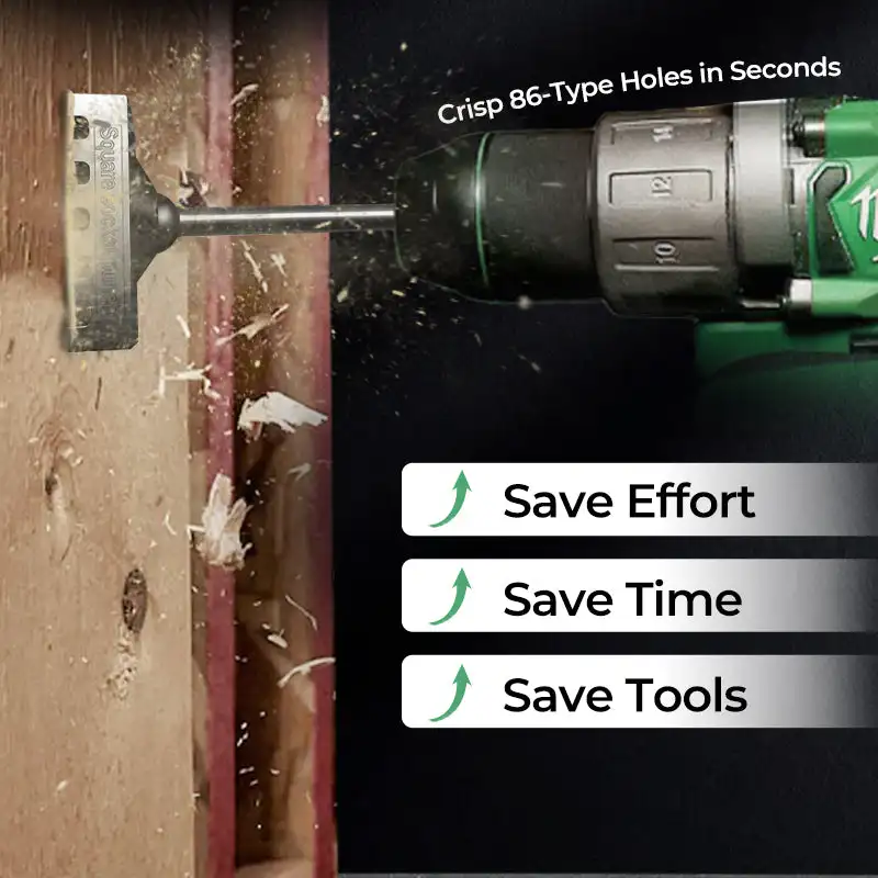 Nouveau coupe-trou carré créatif de type 86, pour boîte électrique, perforateur à douille carrée pour Installation d'eau et d'électricité, outils manuels