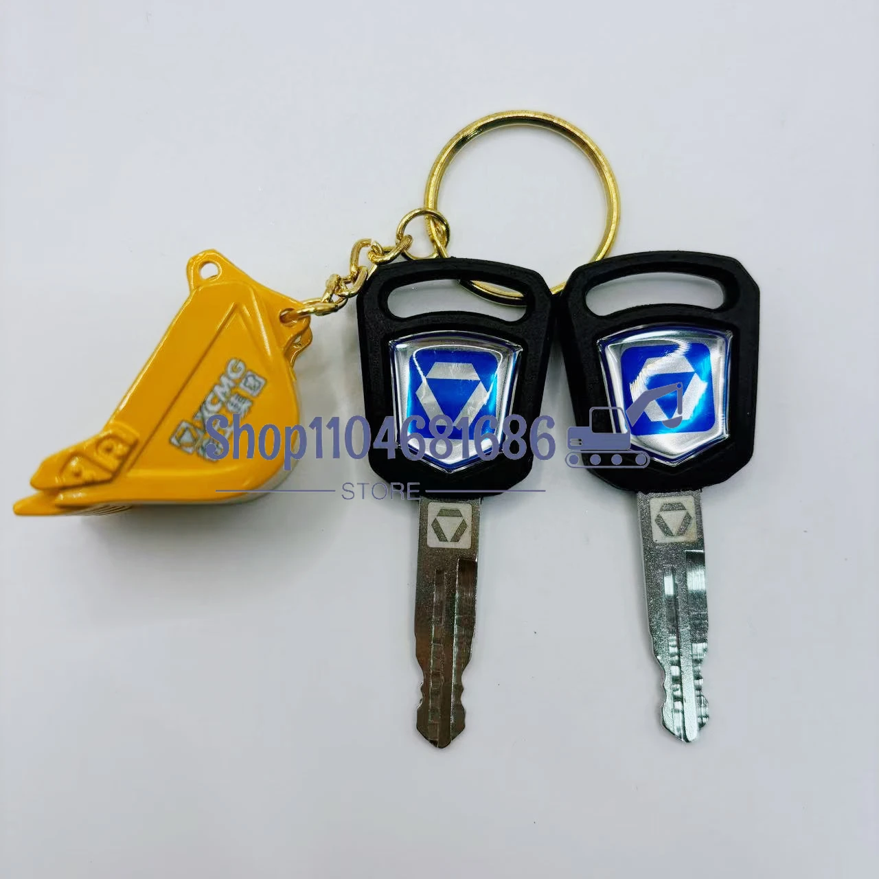2 قطعة مفاتيح الإشعال ل XCMG حفارة المفاتيح ل 55 60 75DA 80 200 القديمة والجديدة الإشعال كاتب مفتاح فتاحة الزجاجات المفاتيح #2