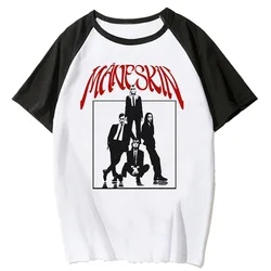 Maneskin t-shirts women summer tshirt girl y2k manga Japanese clothes