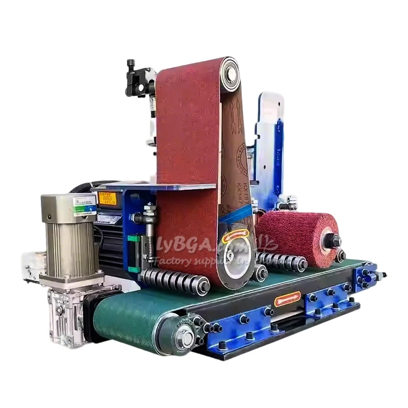 

Automatic Polishing Machine LY 100mm 150mm Compact Flat Surface Sanding Belt Grinding Deburring Stainless Steel Rust Removal