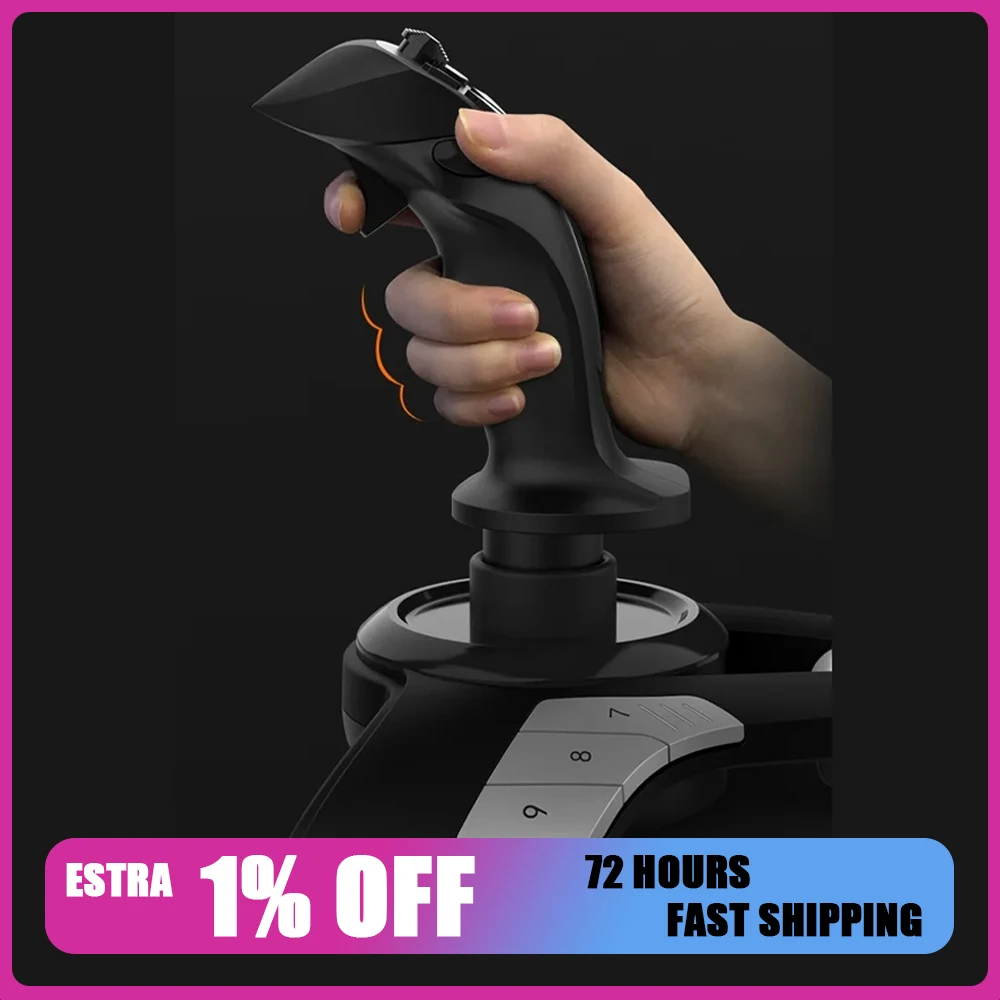 pxn-f16-joystick-per-simulazione-di-volo-controller-per-pc-microsoft-per-competizioni-e-insegnamento-regalo-per-appassionati-di-aviazione