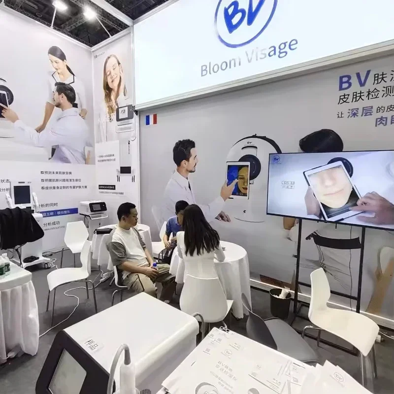 Analizator skóry 3D BV AI Technologia analizy twarzy 3D Wykrywanie problemów skóry - analiza wilgotności Profesjonalne urządzenie do salonu piękności