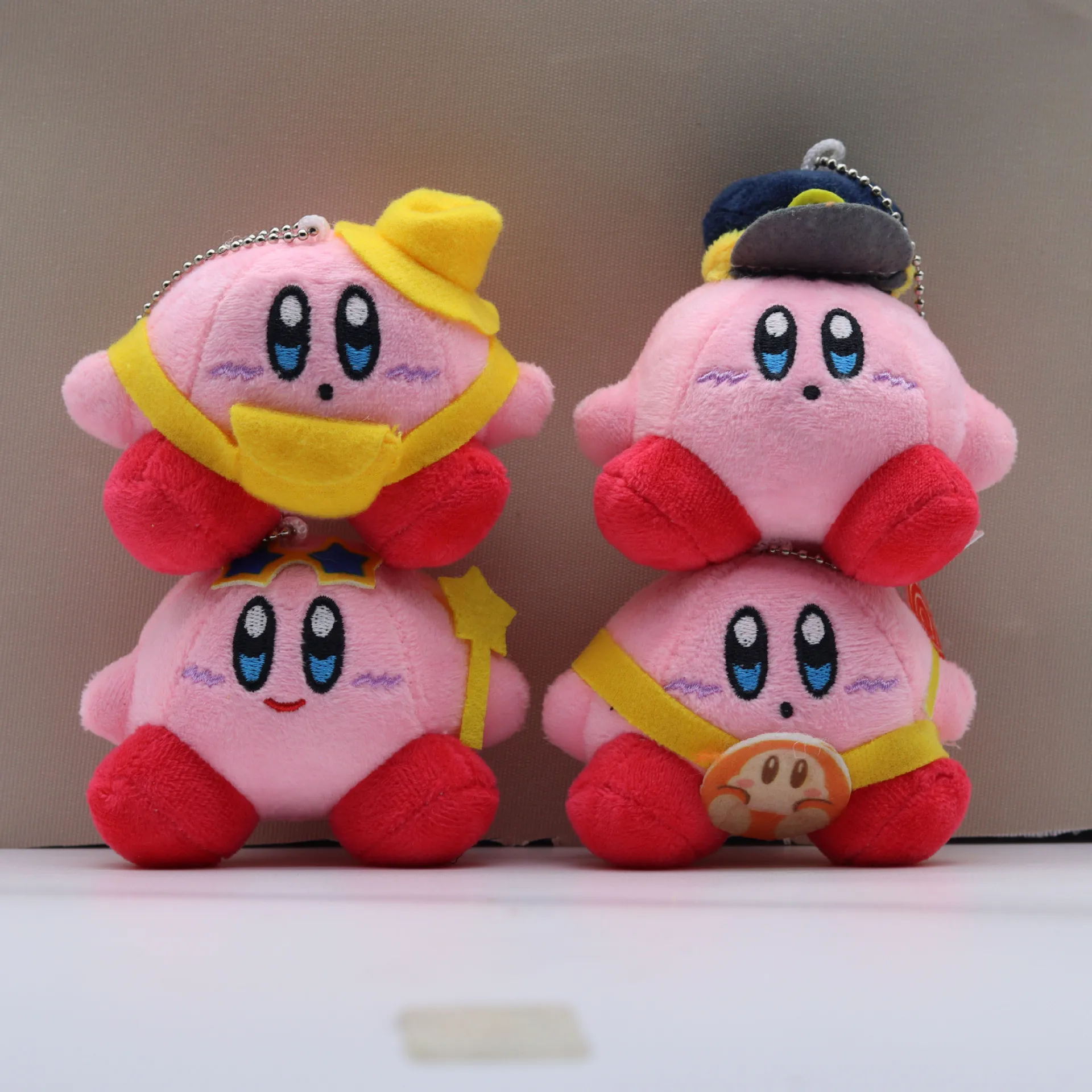 Kirby Plush Toy Cute Anime Game Character Stuffed Animal Claw Machine Prize Collectible Figure Gift