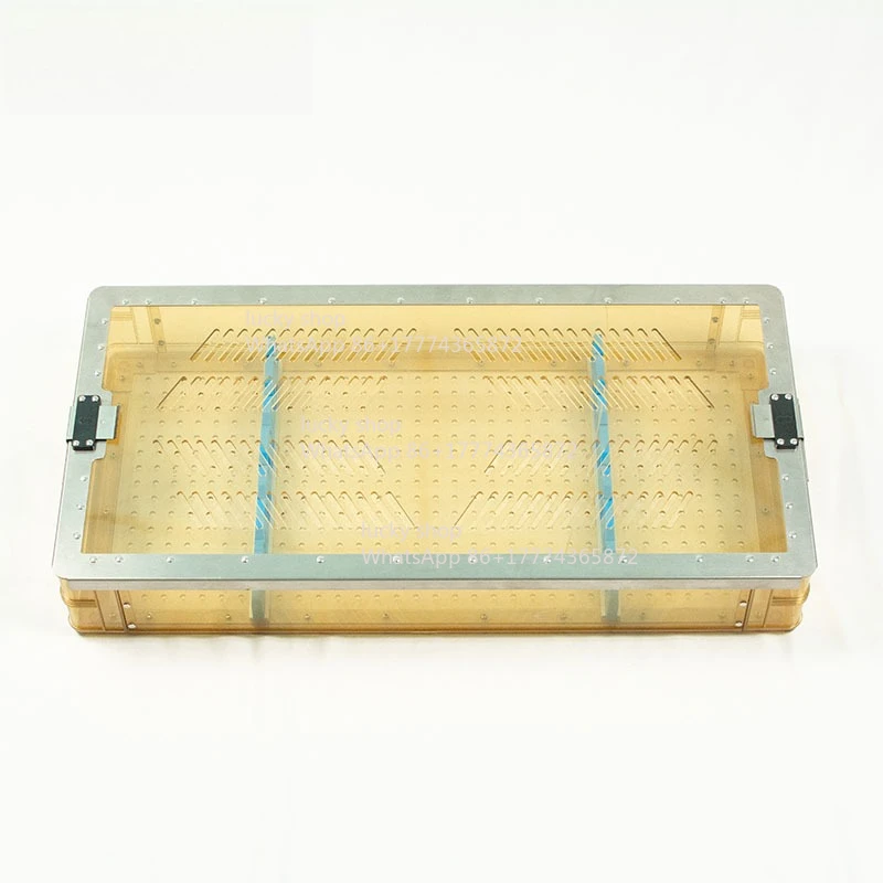 PPSU Sterilization Box, Plastic High Temperature Resistant Resin Laparoscopic Instrument, Flexible Mirror of Urinary Renal Duct