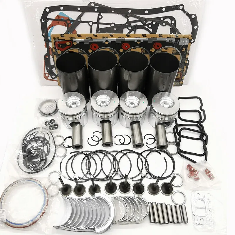 

New Overhaul Rebuild Kit Set For Cummins 4B3.9 4T-390 Case 580K Backhoe Loader