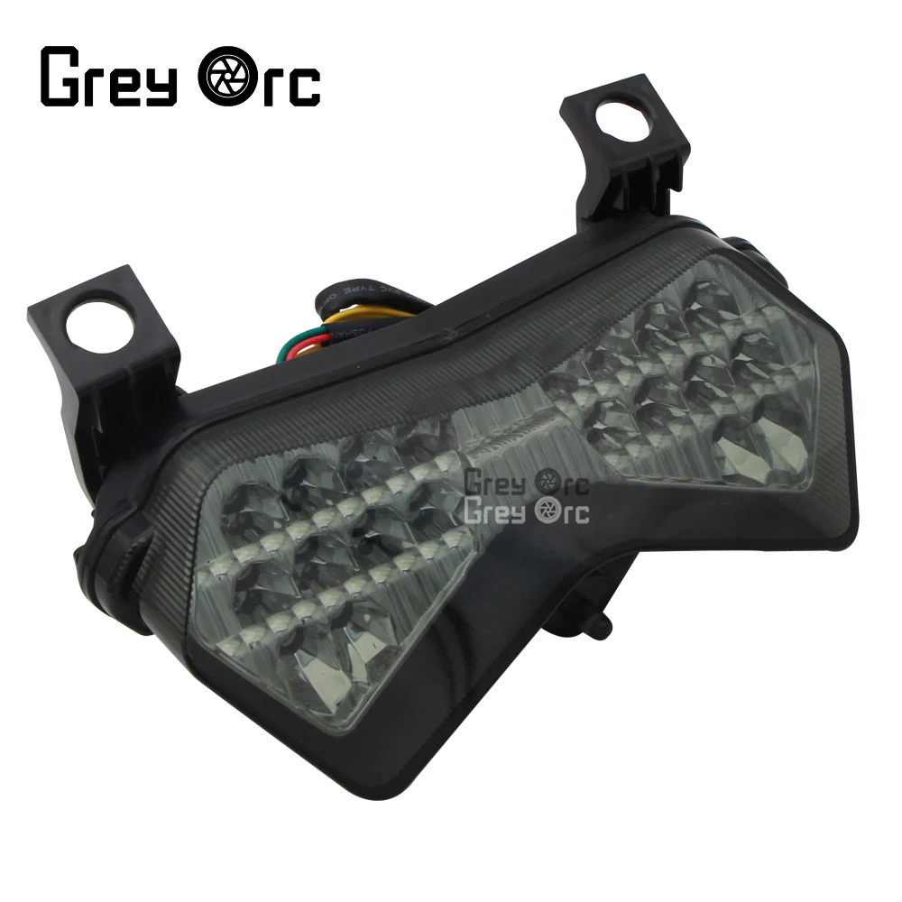For Kawasaki ZX-6R ZX6R 2003 2004 Z750 2003-2006 Z1000 2003-2005 03 Motorcycle LED Rear Taillights Brake tail Turn Signal Light