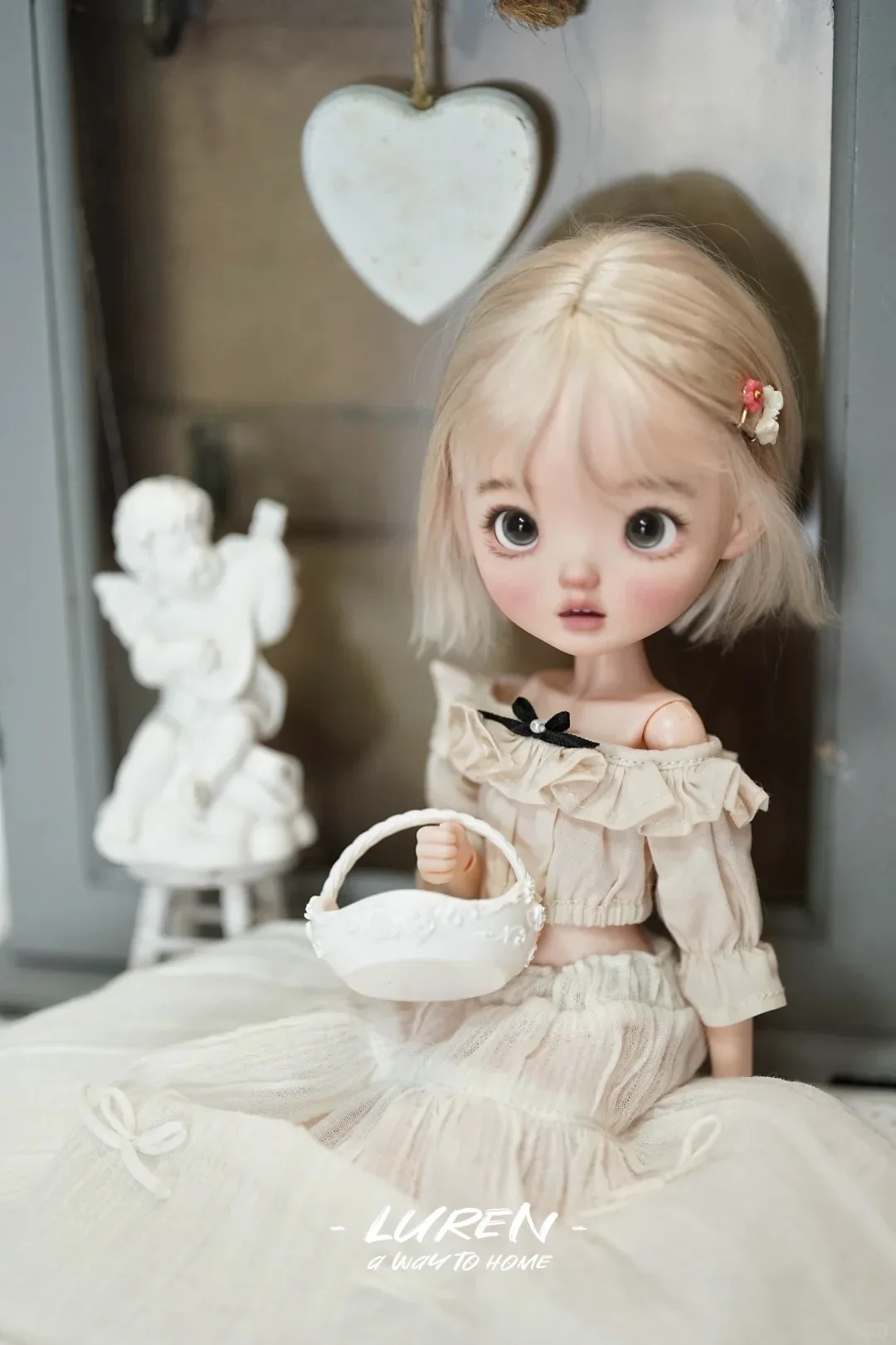 ตุ๊กตา SD BJd ใหม่ ขนาด 1/6 ตุ๊กตาเด็กผู้ชาย นิโม เรซิ่น หูใหญ่ ของขวัญ งานศิลปะ โมเดลของเล่น แต่งหน้าเองได้ ของขวัญ จัดส่งฟรี