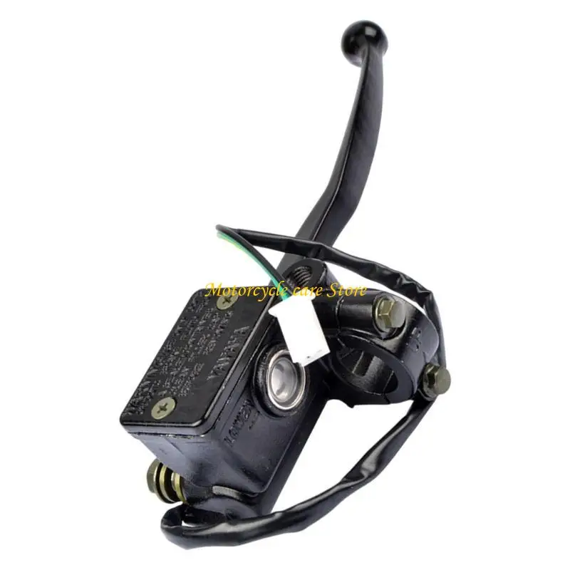 U75F High Performances Hydraulic Brake Main Cylinder with Stable Braking & Linear Feel Simple Installation for Motorbike