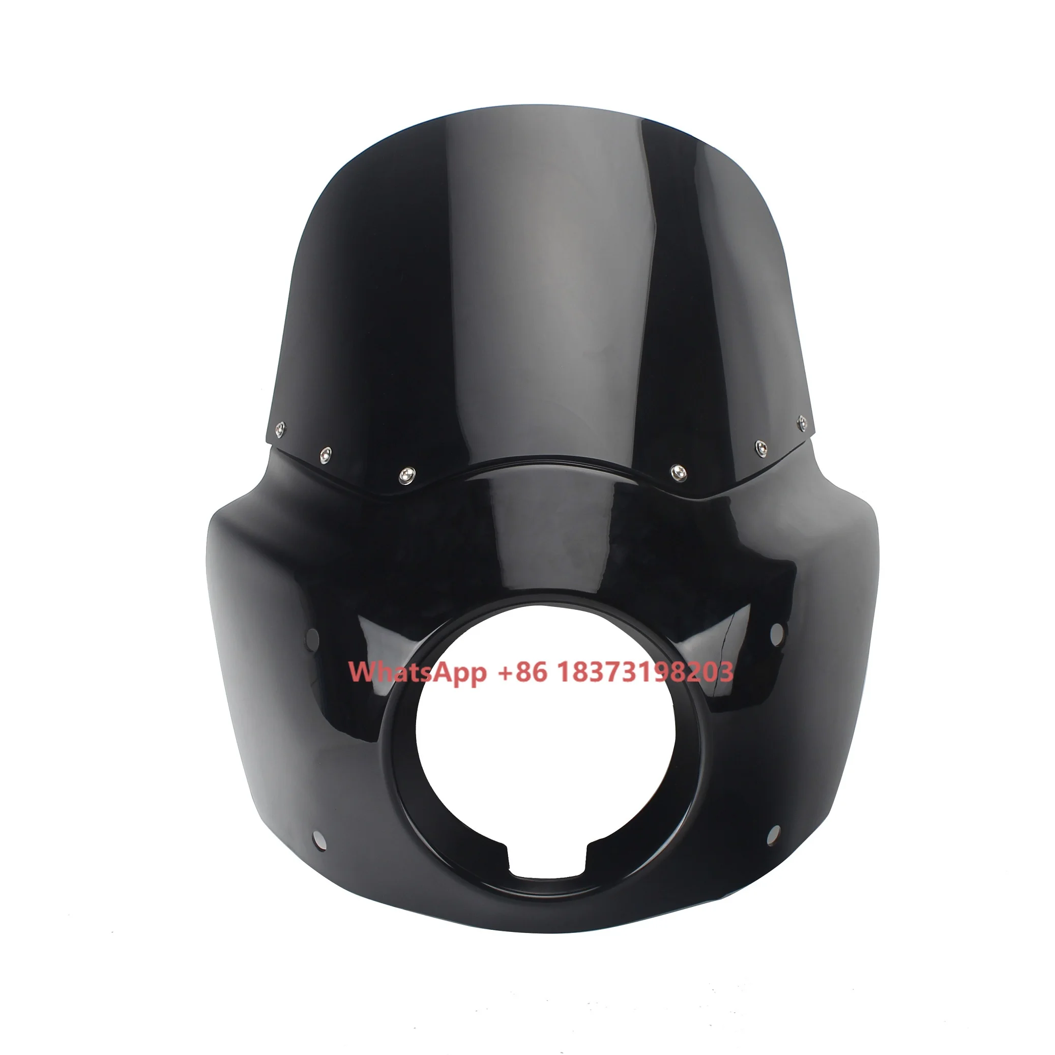 

Motorcycle Club Style Windshield Windscreen Headlight Fairing for Harley Softail Street Bob FXBB Standard FXST Low Rider FXLR