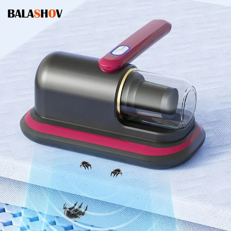 

8000pa Wireless Vacuum Cleaner Mite Removal Handheld UV-C Mattress Bed Dust Remover Indepth Cleaning Sofa Detachable Filter