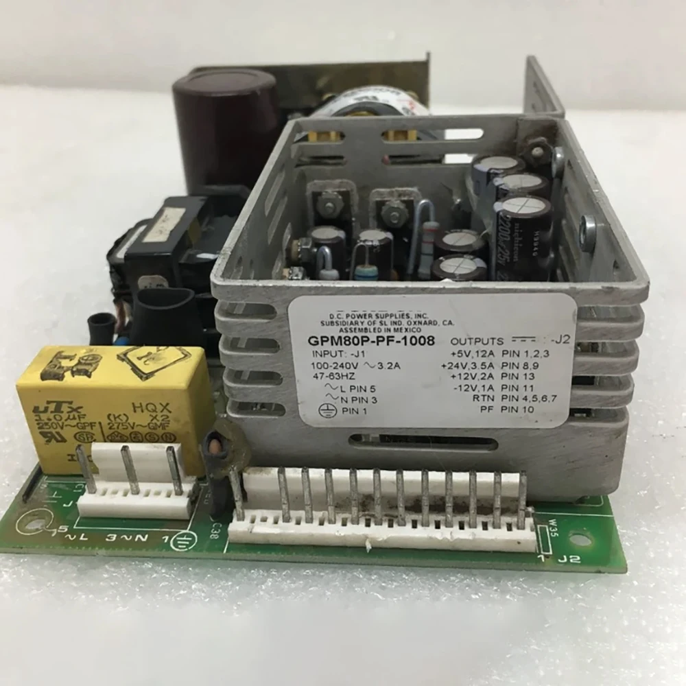 For CONDOR Industrial Control Power Supply +5V12A+24V3.5A+12V2A-12V1A GPM80P-PF-1008