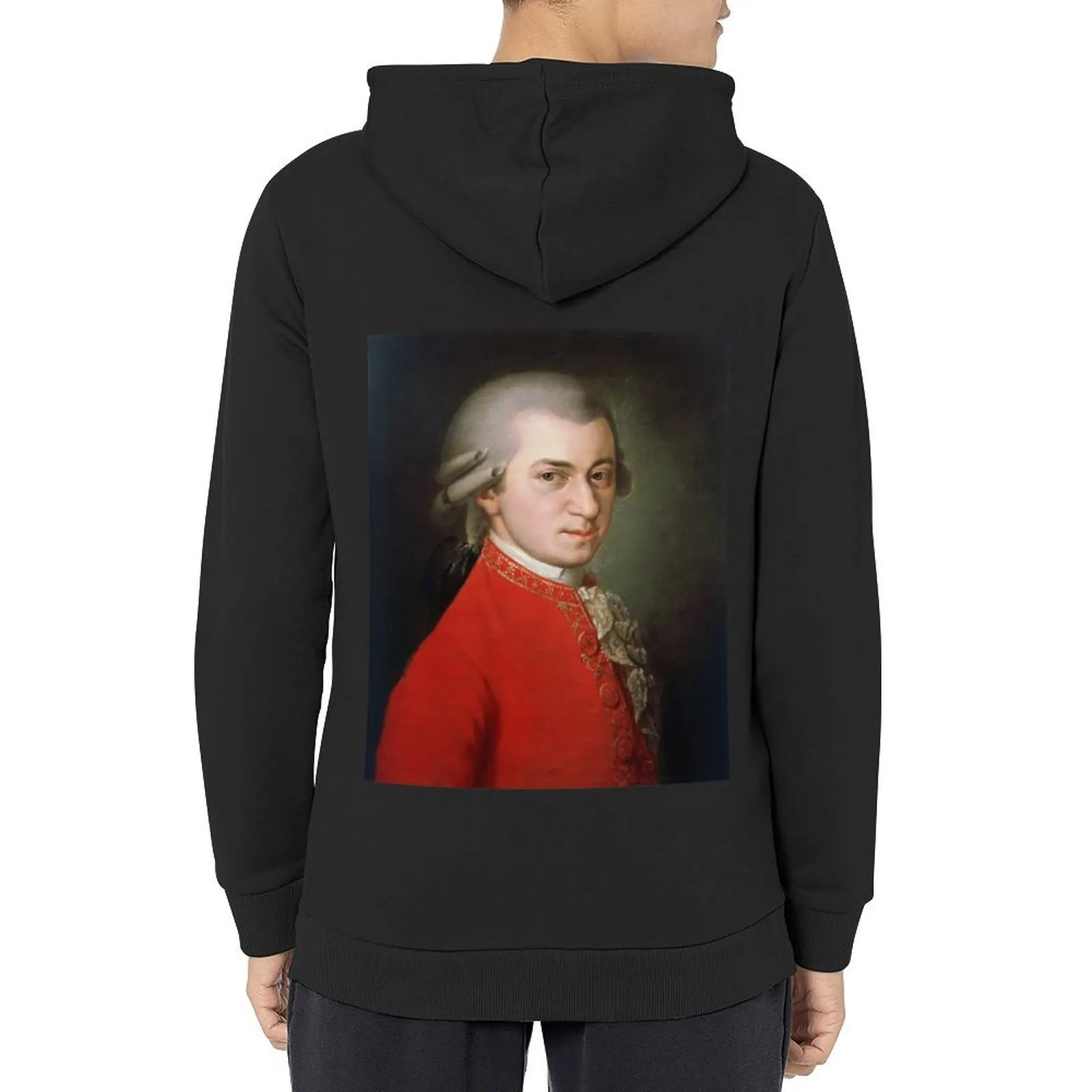 

Wolfgang Amadeus Mozart Hoodie blouse men's coat korean style clothes clothes for men hoodie graphic