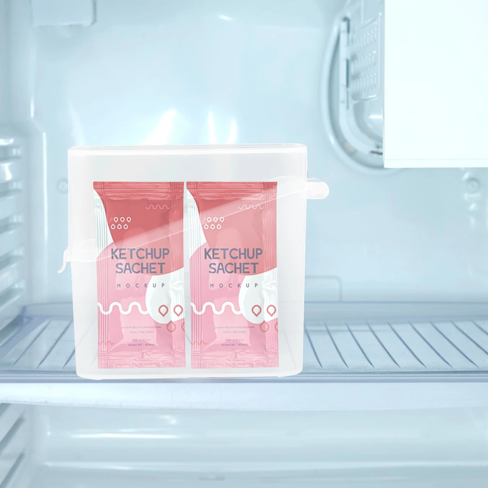 

1pc Cheese Box Transparent Sliced Cheese Storage Container With Lid For Butter Snacks Tea Bag Fridge Organizer Kitchen