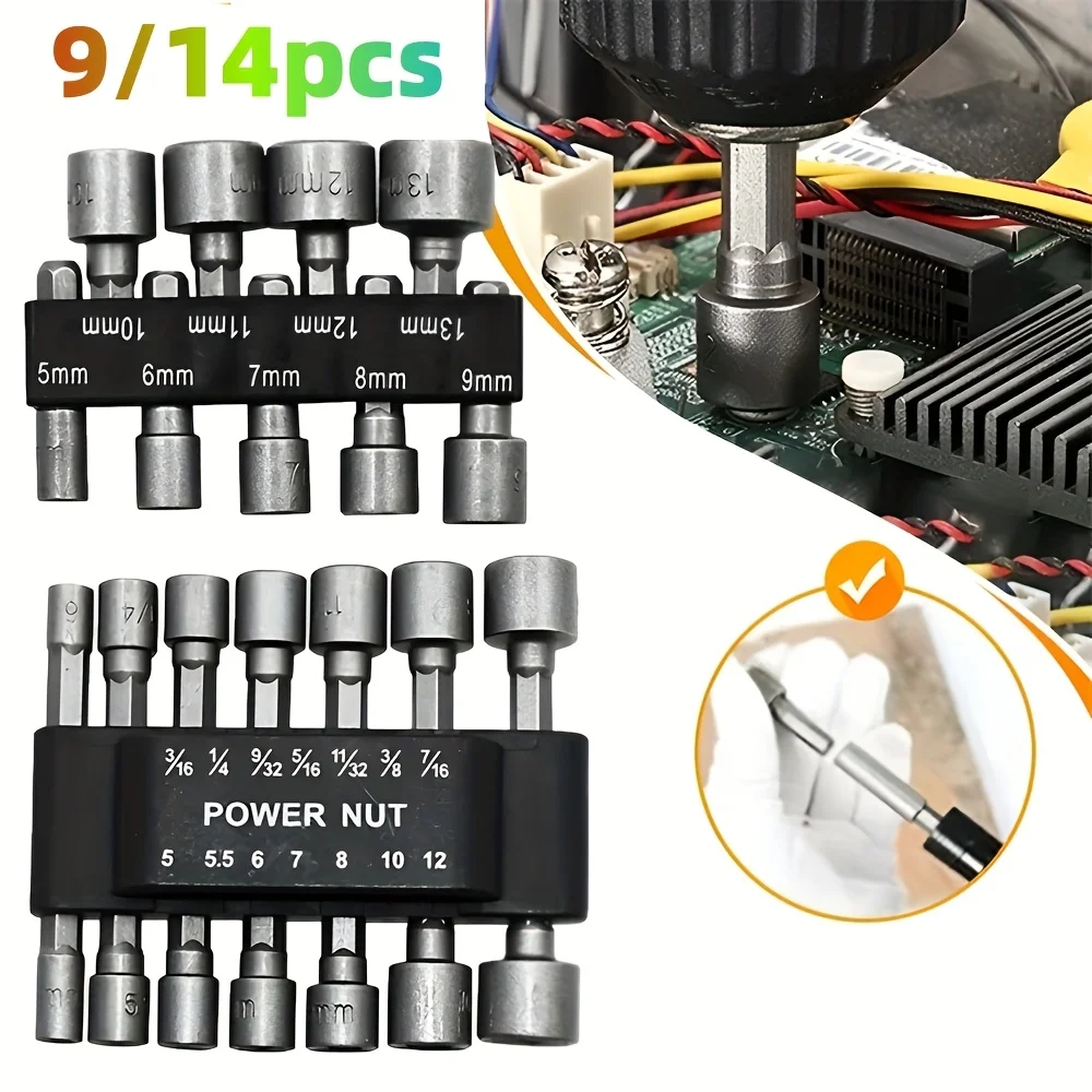 9Pcs Hex Socket Wre…