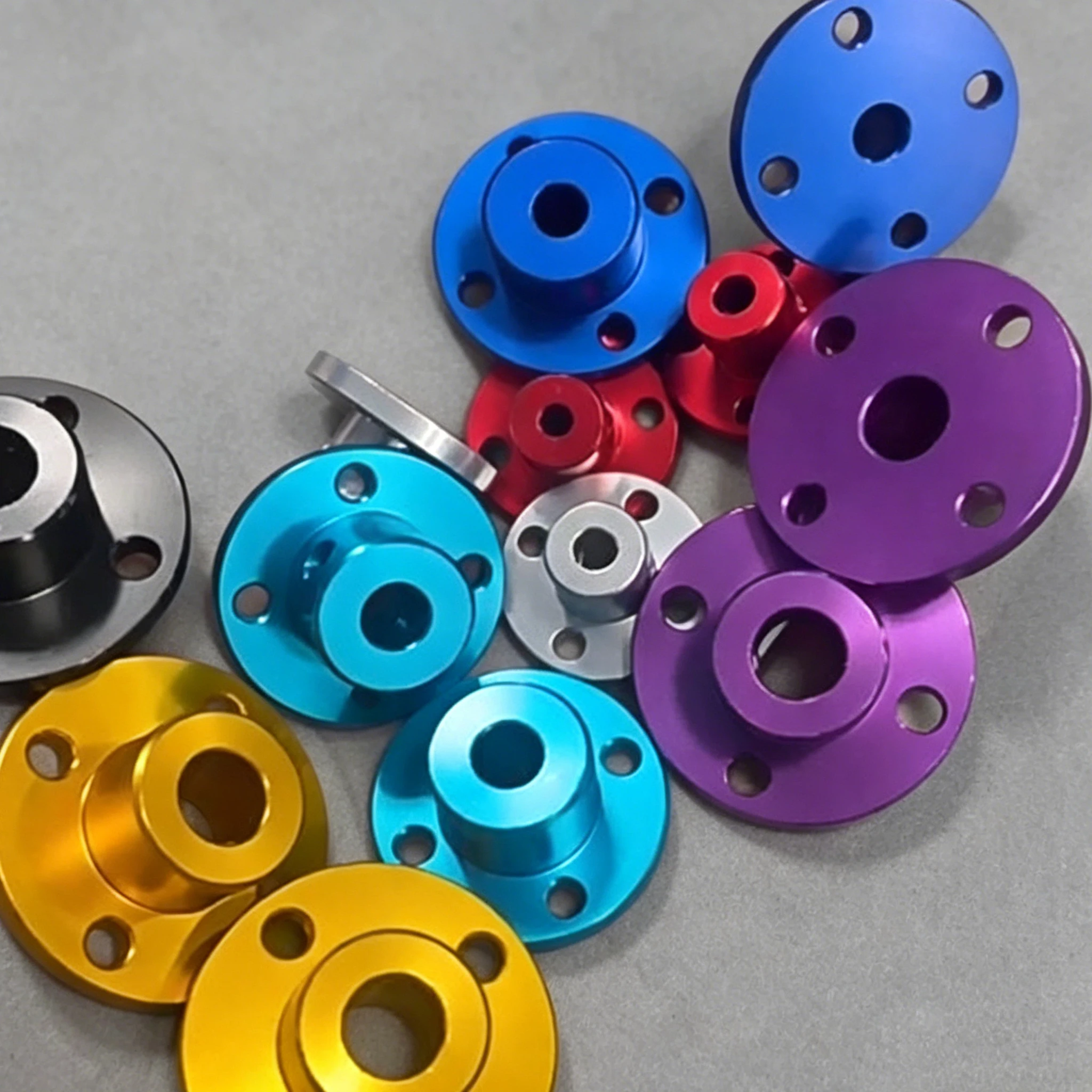 

10Pcs/lot 3mm 4mm 5mm 6mm 8mm Aluminum Alloy Flange Coupling Motor Guide Shaft Coupler Motor Connector Axis Bearing Fittings