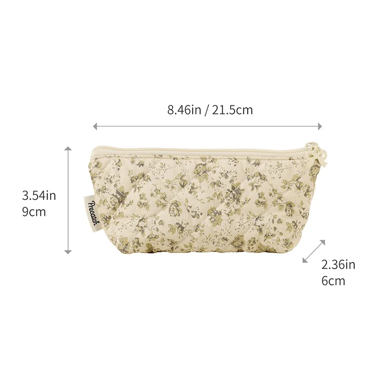 Multifunktionale Stoff-Trompetentasche, Stifttasche, Wenqian-Tasche, tragbare Multifunktions-Augenbrauenstift-Make-up-Pinsel-Make-up-Tasche – Detail 1