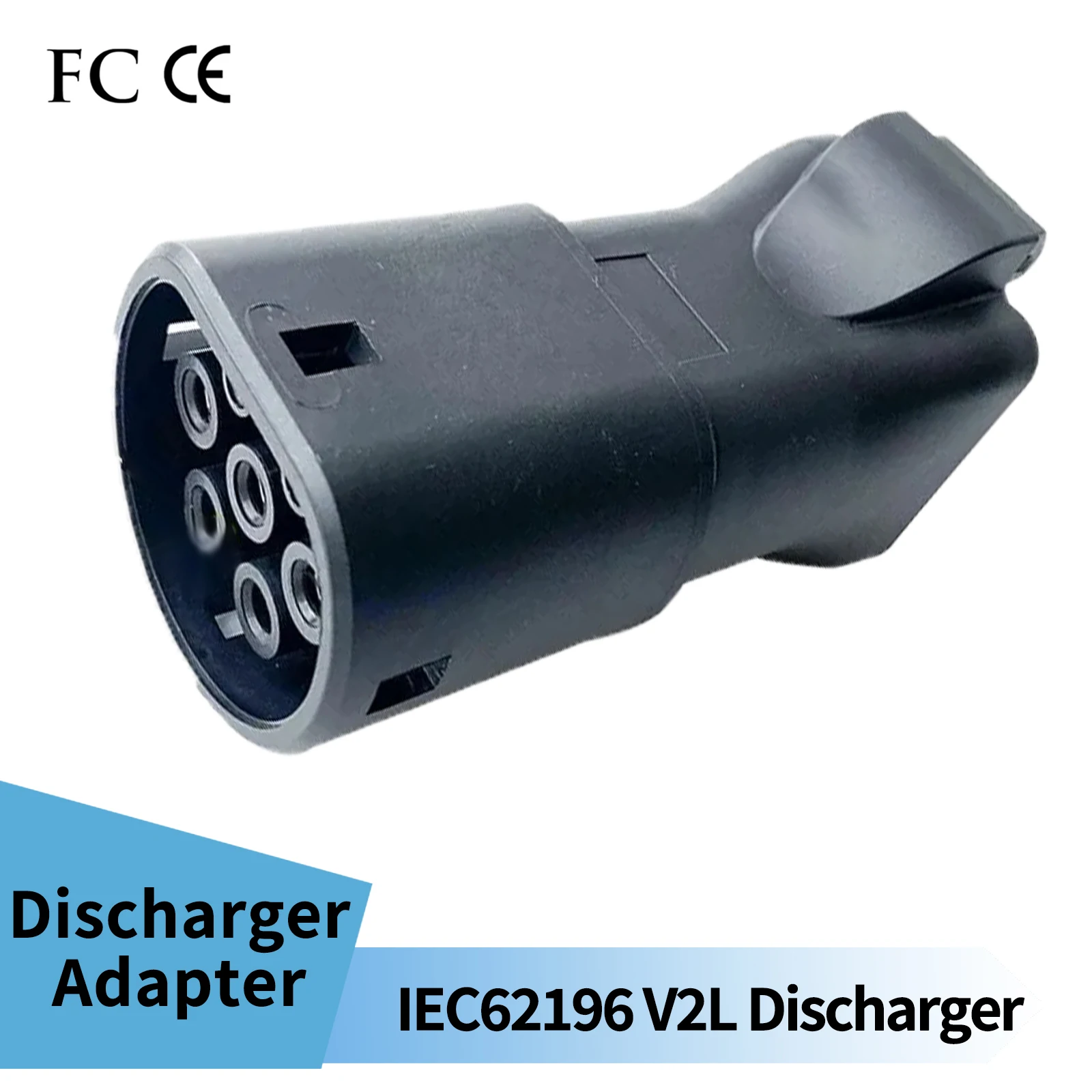 Adapter V2D V2L do pojazdu z gniazdem typu 2, adapter do ładowania UE do rozładowarki MG4 MG5 KIA EV