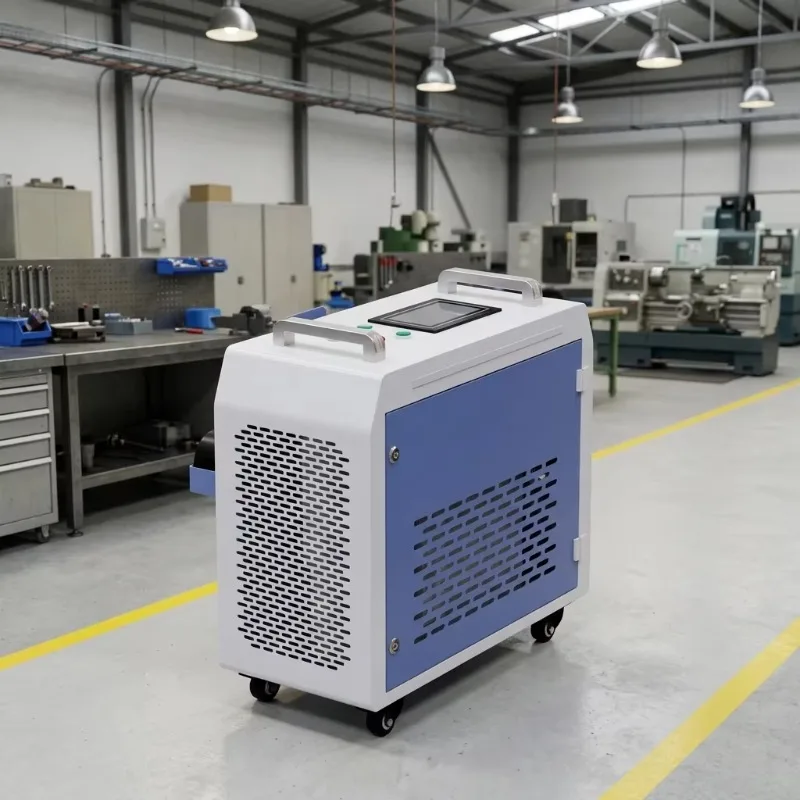 1500 watt continuous laser cleaning machine automatic dust cleaning machine