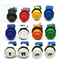 American Happ Style Push Button 28mm Reset Switch For Neo Geo Arcade Game Machine Zero Delay Controller Pinball Parts Diy