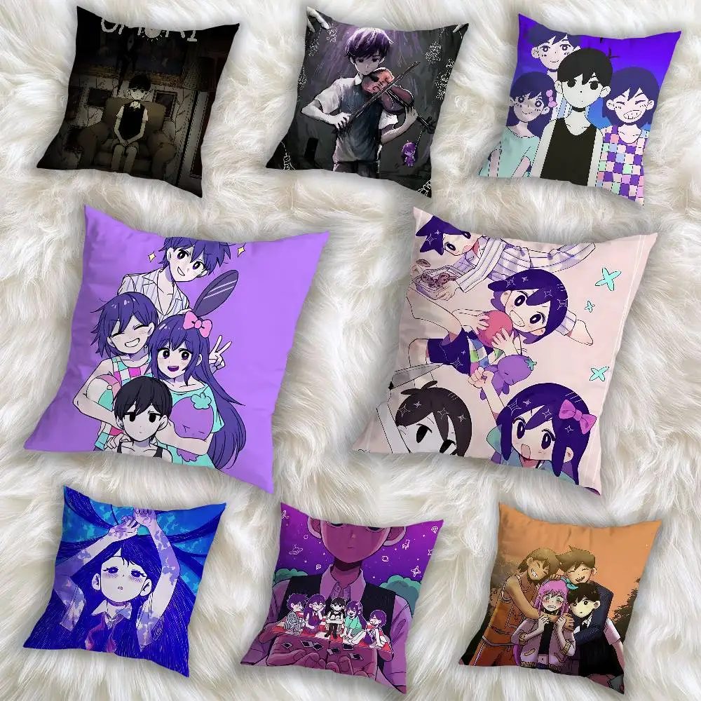 

O-Omori classic Game pillow cover living room sofa cushion cover bedroom room bed pillow cover home decoration