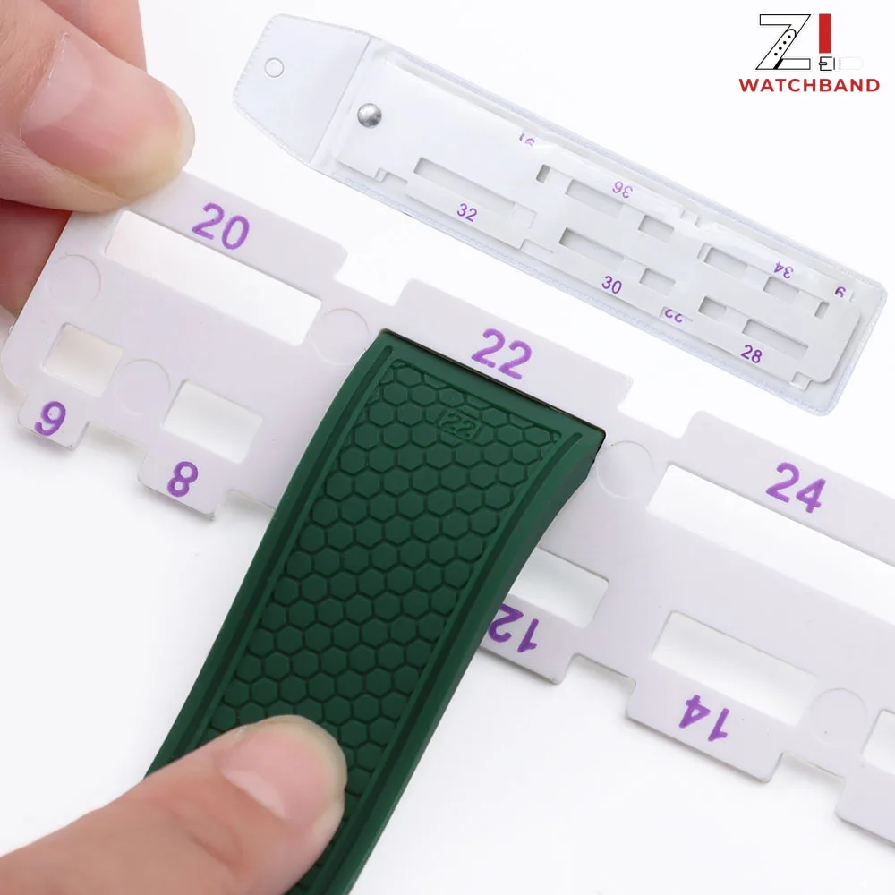 1PC 6mm-36mm Multi-Size Ruler Watchband Convenient Tools Plastic Multi-Size Caliper Ruler Strap Width Length Measuring Tools