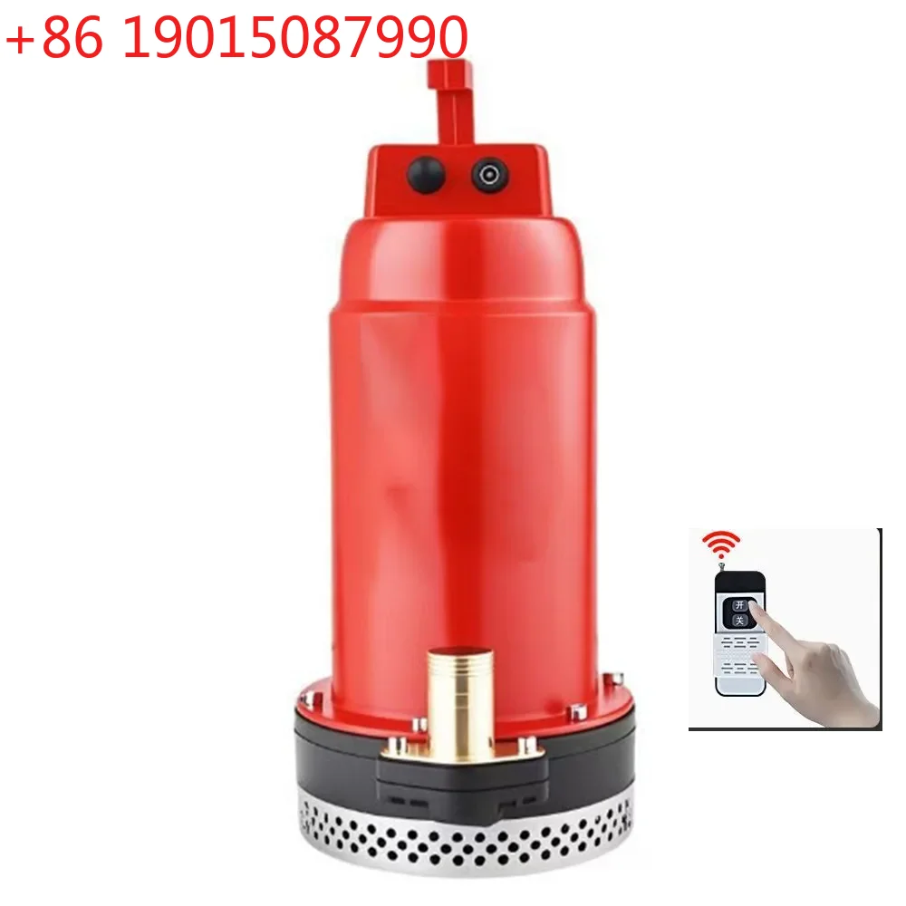 

Погружной насос постоянного тока с литиевой батареей 7500 мАч, 12В 200Вт, высокая производительность, 40 л/мин, с встроенной батареей, солнечный насос постоянного тока, 3.5м³/ч, напор 10м