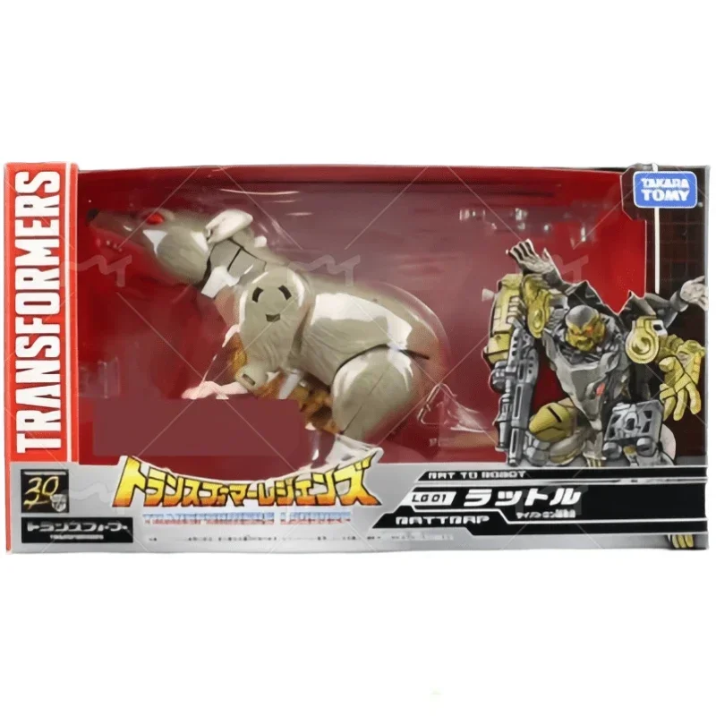 TAKARA TOMY Transformers versión japonesa, figura de acción de PVC de elfo Mouse, modelo de juguete, original, en stock