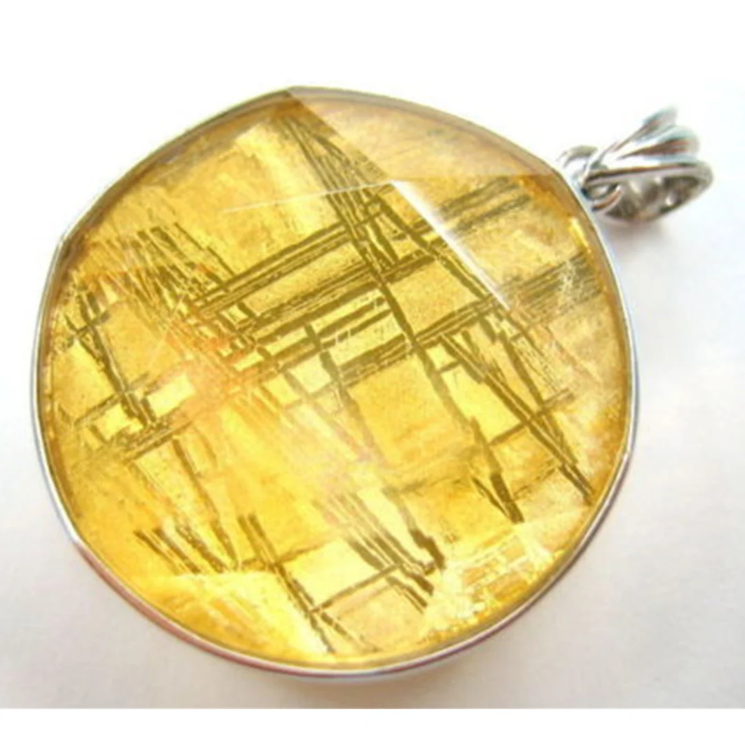 Top Natural Gibeon Iron Moldavite Meteorite David Star Pendant For Women Men Gold Plated 925 Silver Energy Gemstone AAAAA