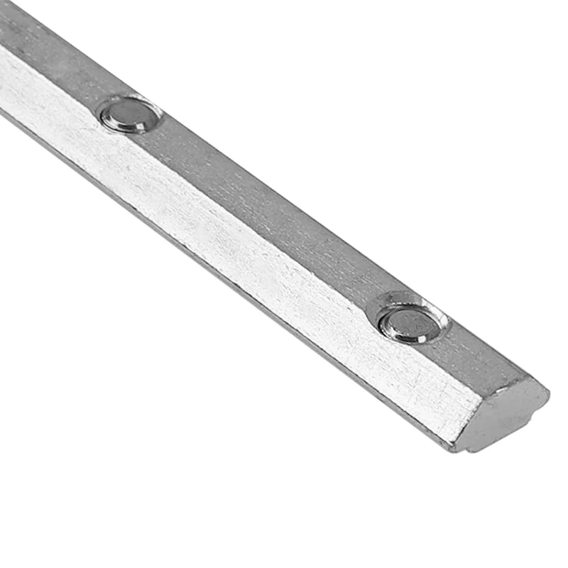 8 pz 2020 180 Gradi Profilo di Estrusione di Alluminio Giunto Dritto All'interno del Connettore Profilo di Alluminio Raccordi Striscia Con M5