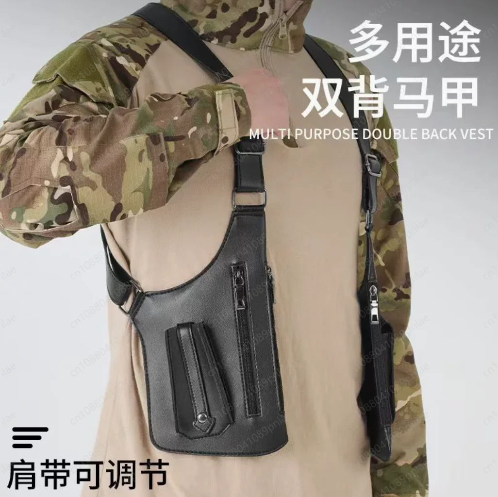 Invisible Underarm Burglar Bag, Men's Sports Vest Bag, Tactical Outdoor Running Gear