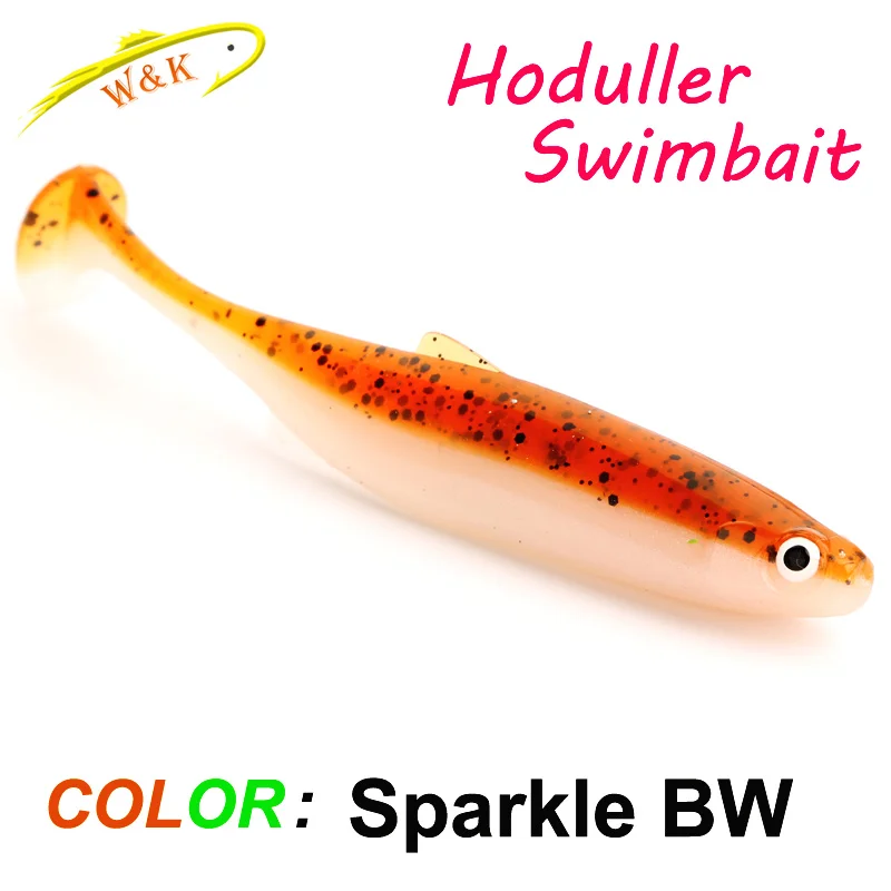 Pike Zander Snook Angelköder bei 7 cm, 5 Zoll, 6 Zoll und bunter Swimbait-Weichköder für mit 3D-AUGEN JIG Head Rig Hoduller Shad