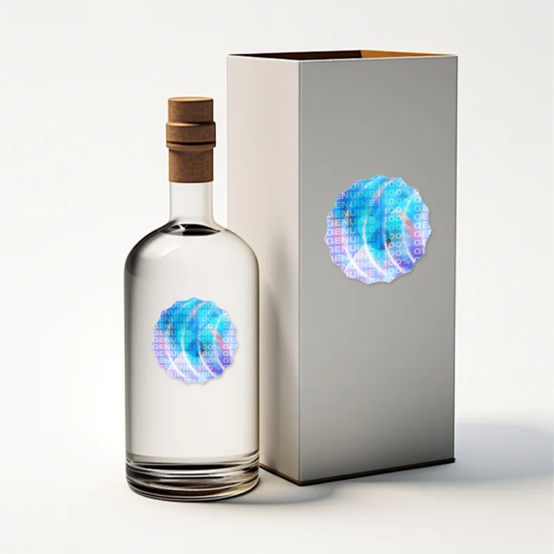 20 0 pieces.Custom.Anti-counterfeiting Void Sticker WarrantyTamper Proof 3D Holographic Label