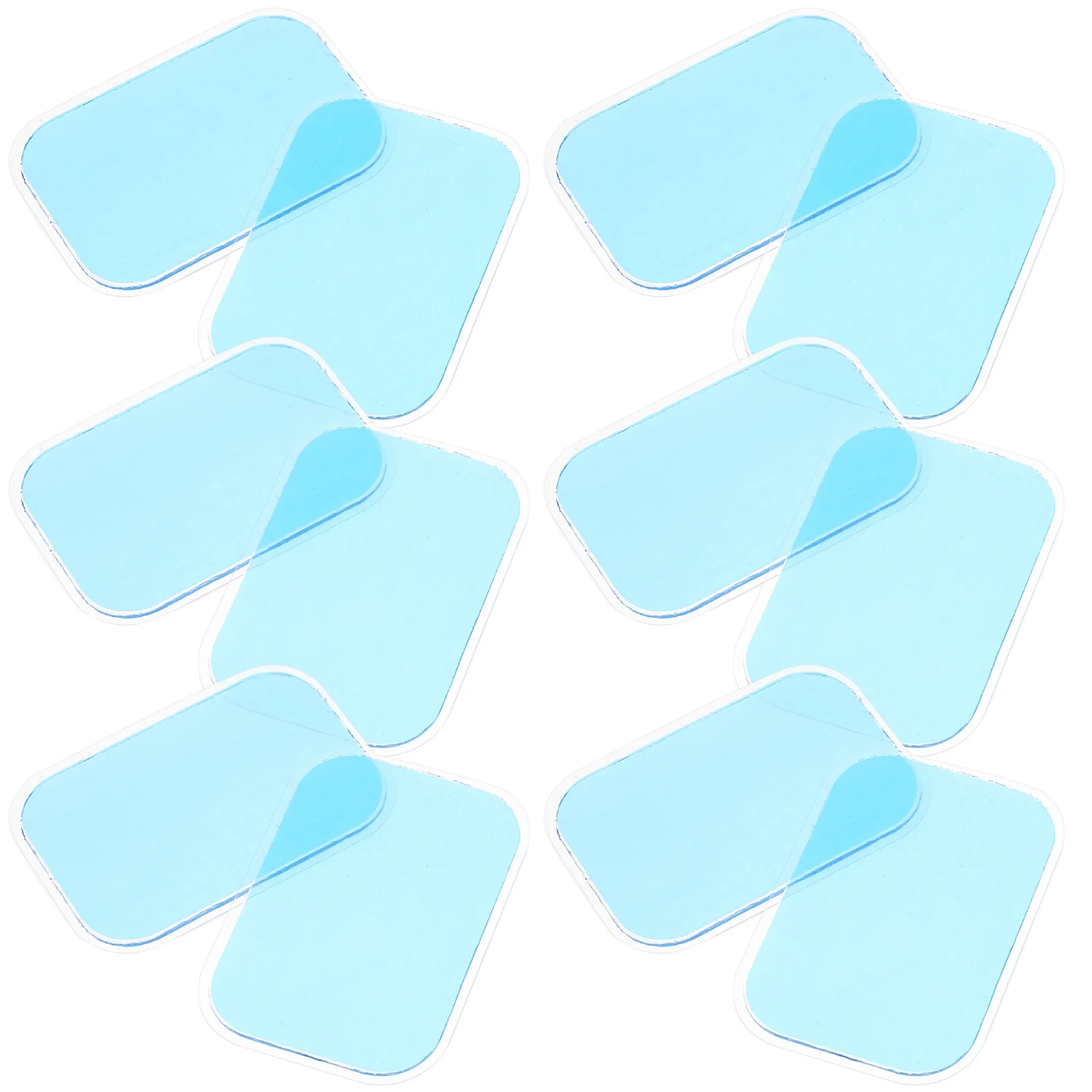 

12pcs Gel Pads For Abs Stimulator Replacement Abdominal Toning Belt Muscle Trainer Conductive Layer Soft