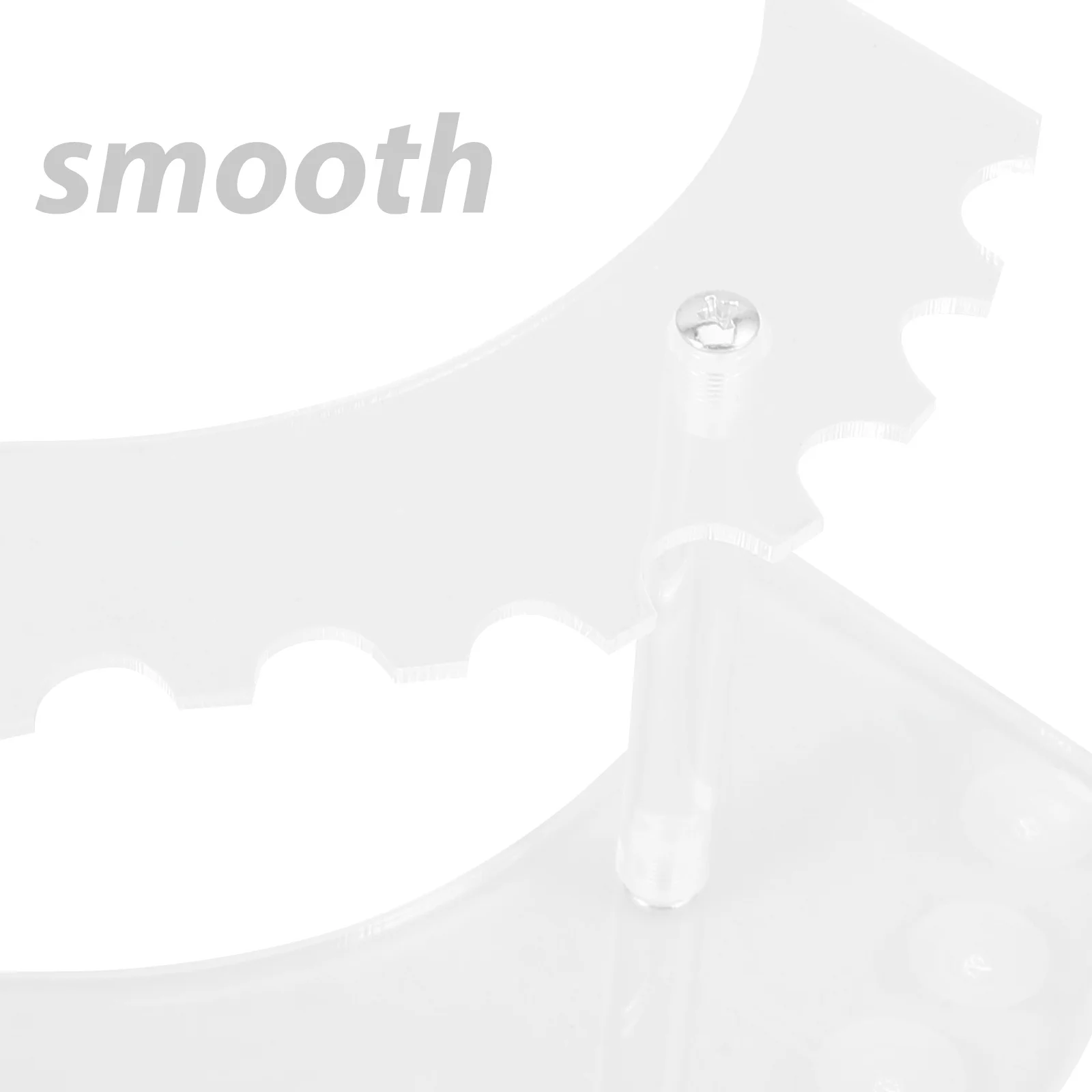 

Acrylic Pen Holder Stylish Minimalist Desktop Organizer Pencil Eyebrow Makeup Pen Display Rack Storage Stand Makeup Brush Stand