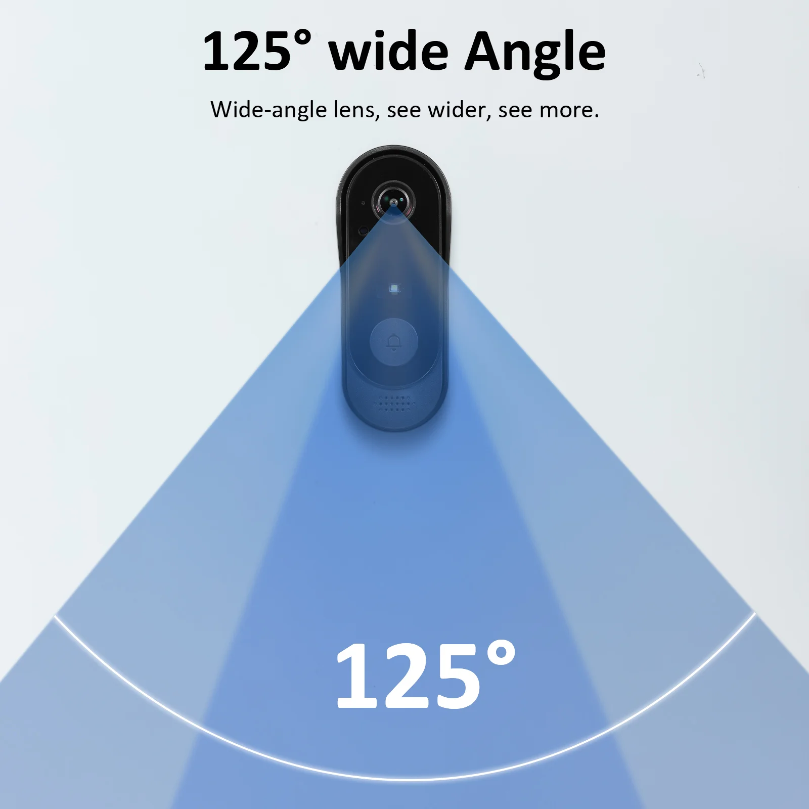 Intelligente Türklingel-Video-Wireless-Gong-Intelligente visuelle Kamera mit geringem Stromverbrauch