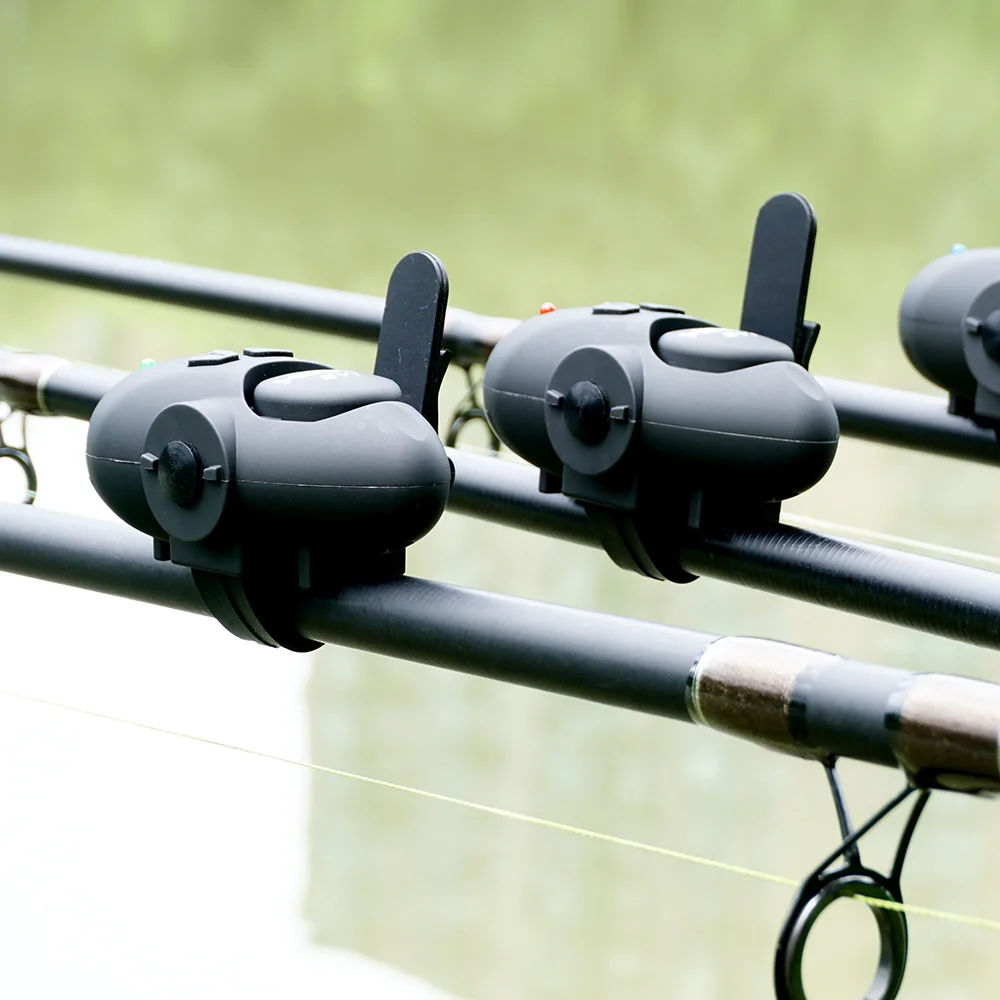 Hirisi Fishing Bait Alarm Set With Portable Case Luminous Fishing Bite Indicator SV1 Carp Fising Accessories view 6