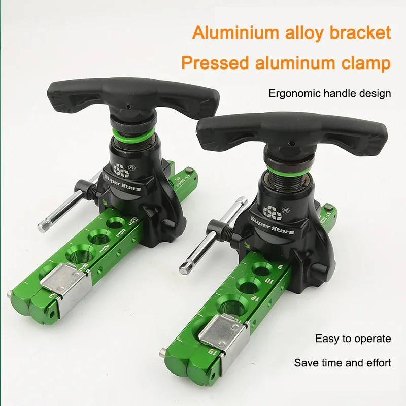 ST-806FT Copper Tube Extender Set Eccentric Refiller Air Conditioner Metric Reamer Flared Tool