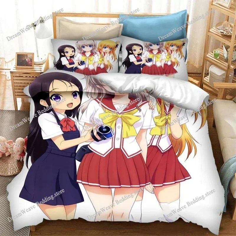 

Fashion 3D Print Anime Bed Sheet Nao Tomori Bedding Set Single Twin Full Queen King Size Bed Set Adult Kid Bedroom Sets741