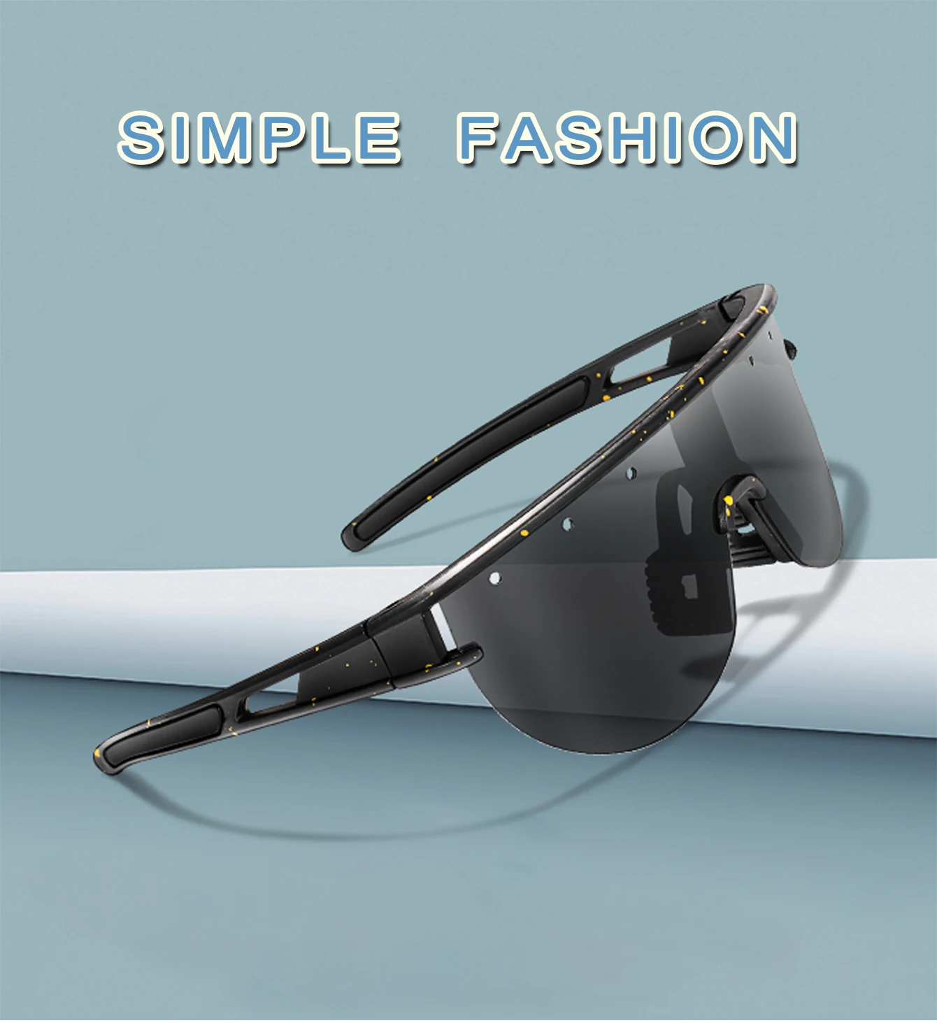 Jugend-Sonnenbrille 3-8 Jahre UV400 Winddichte Fahrradbrille Jungen Mädchen Outdoor-Brillen für Fahrrad, Straße, Camping, Baseball, Fußball – Detail 1