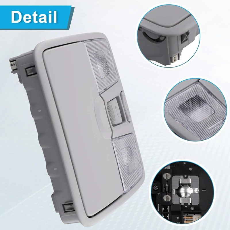 92800-4V100 Front Map Lamp Reading Light With Glass Box MD Sunroof Switch Reading Light Glasses Case For Hyundai Elantra