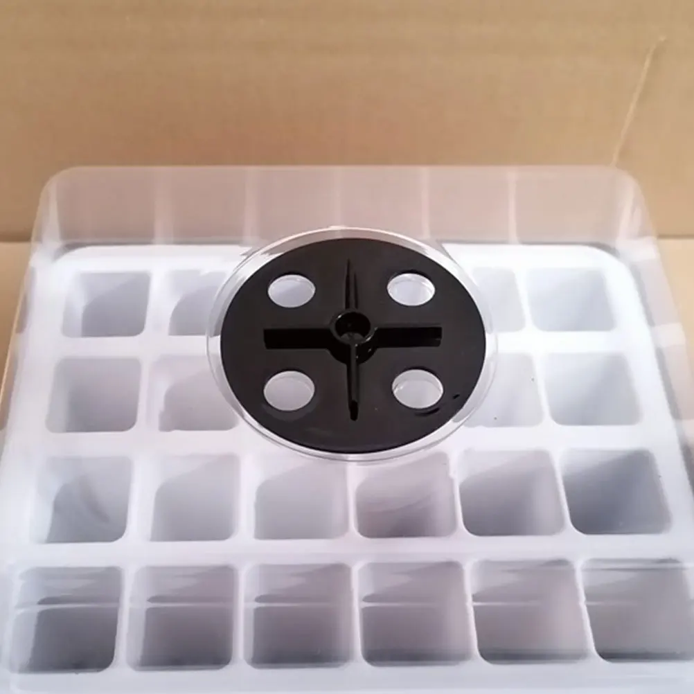 

12pcs Breathable Nursery Pot Vent Cover Reusable Air Hole Plate For Garden Plant Accessory Greenhouse Planting Tool