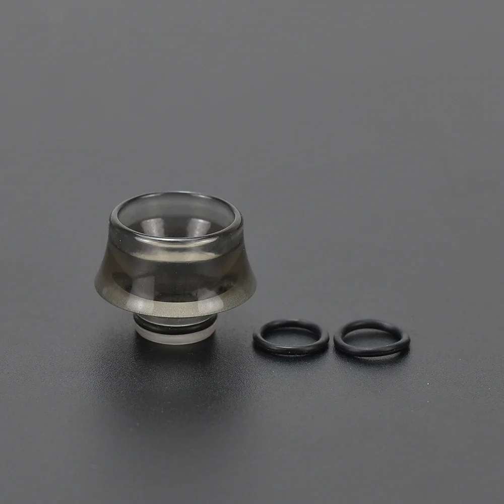 4pcs wolfcoolvape T11 510 PEI Drip Tip Steam Tuners Style Wide Bore DL Vape Tip for Taifun GT4S RTA RDA Big Cloud Ecig