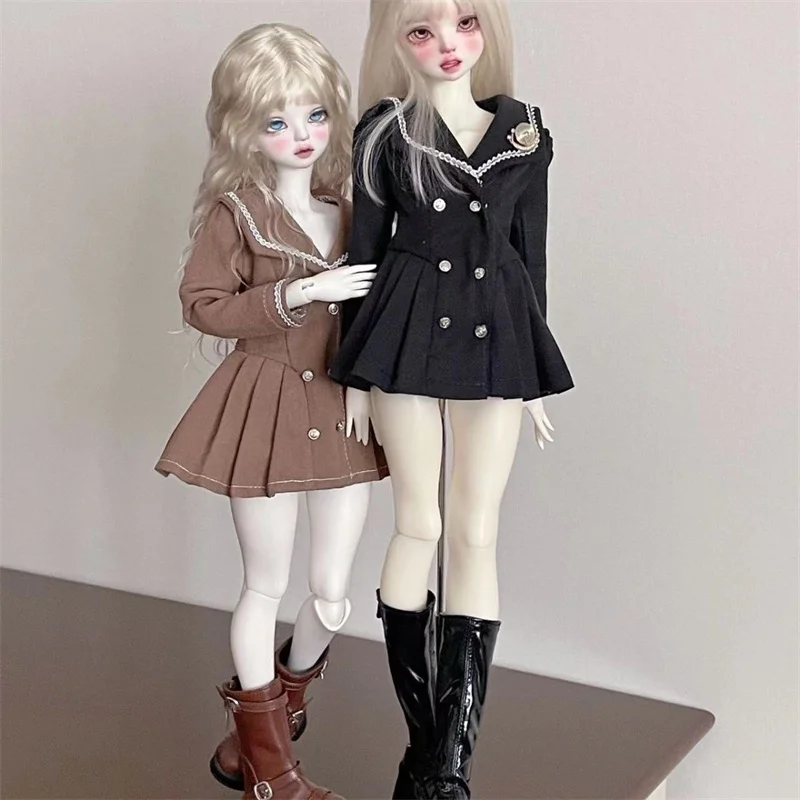 

Одежда для кукол BJD, подходящая для размеров 1/4, милая кукла, юбка, брошь, одежда, костюм, аксессуары для кукол (2 точки)