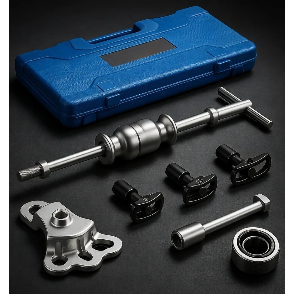 

Набор для снятия подшипников задней оси со скользящим молотком, съемник уплотнений, диаметры от 1 1/4 до 2 7/8 дюймов