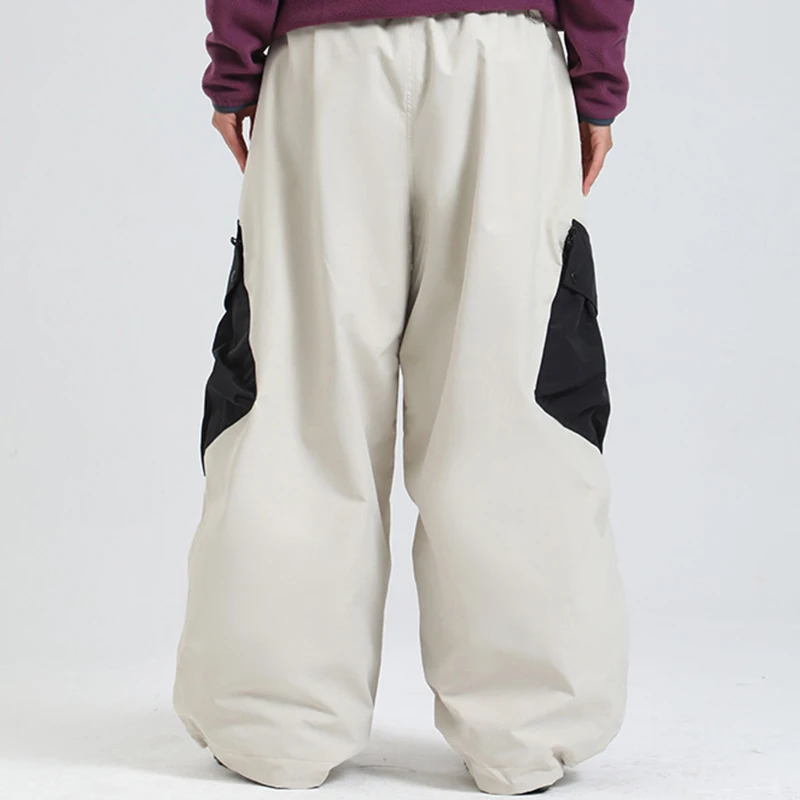 2025 спортивные горные мужские лыжные брюки на открытом воздухе, зимние водонепроницаемые мужские зимние брюки, мотоциклетные ветрозащитные мужские одежды для сноуборда