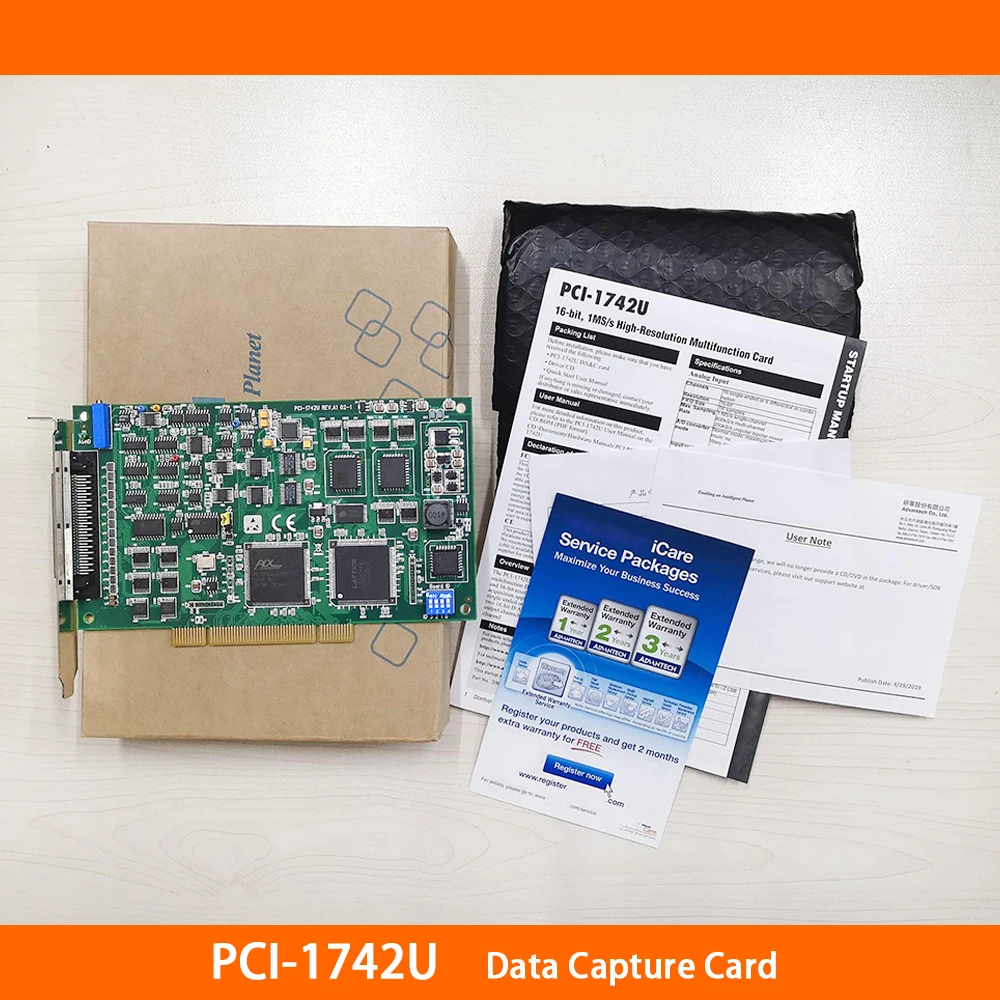 New PCI-1742U 1MS/s 16-Bit Universal PCI Multi-Function Card For Advantech Data Capture Card