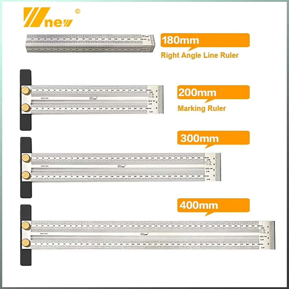 

Деревообрабатывающий писец, высокоточная масштабная линейка, Т-образная линейка для отверстий, маркировка, линейный калибр, плотничьи измерительные инструменты