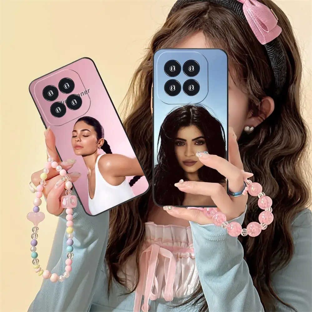 

Чехол для мобильного телефона Kylie Jenner для Xiaomi 15 14 13 12 Mi 11 T Ultra Lite Pro S X 5G с цветным принтом, роскошный чехол для мобильных телефонов